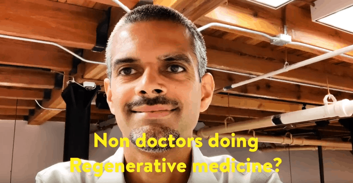 Non-Doctors doing Regenerative Medicine