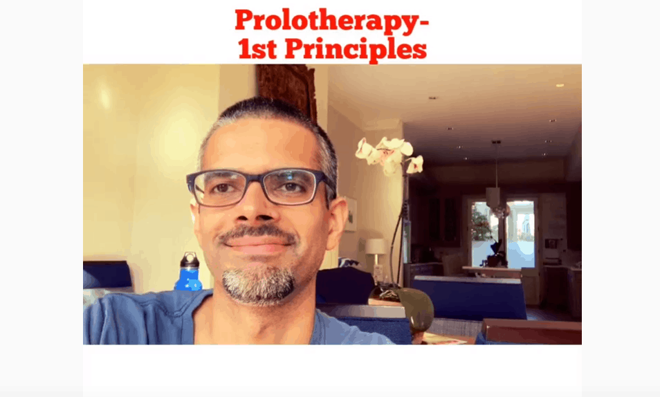 Prolotherapy First Principles