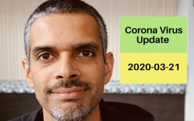 Corona virus update 20200321- Strength and Resolve