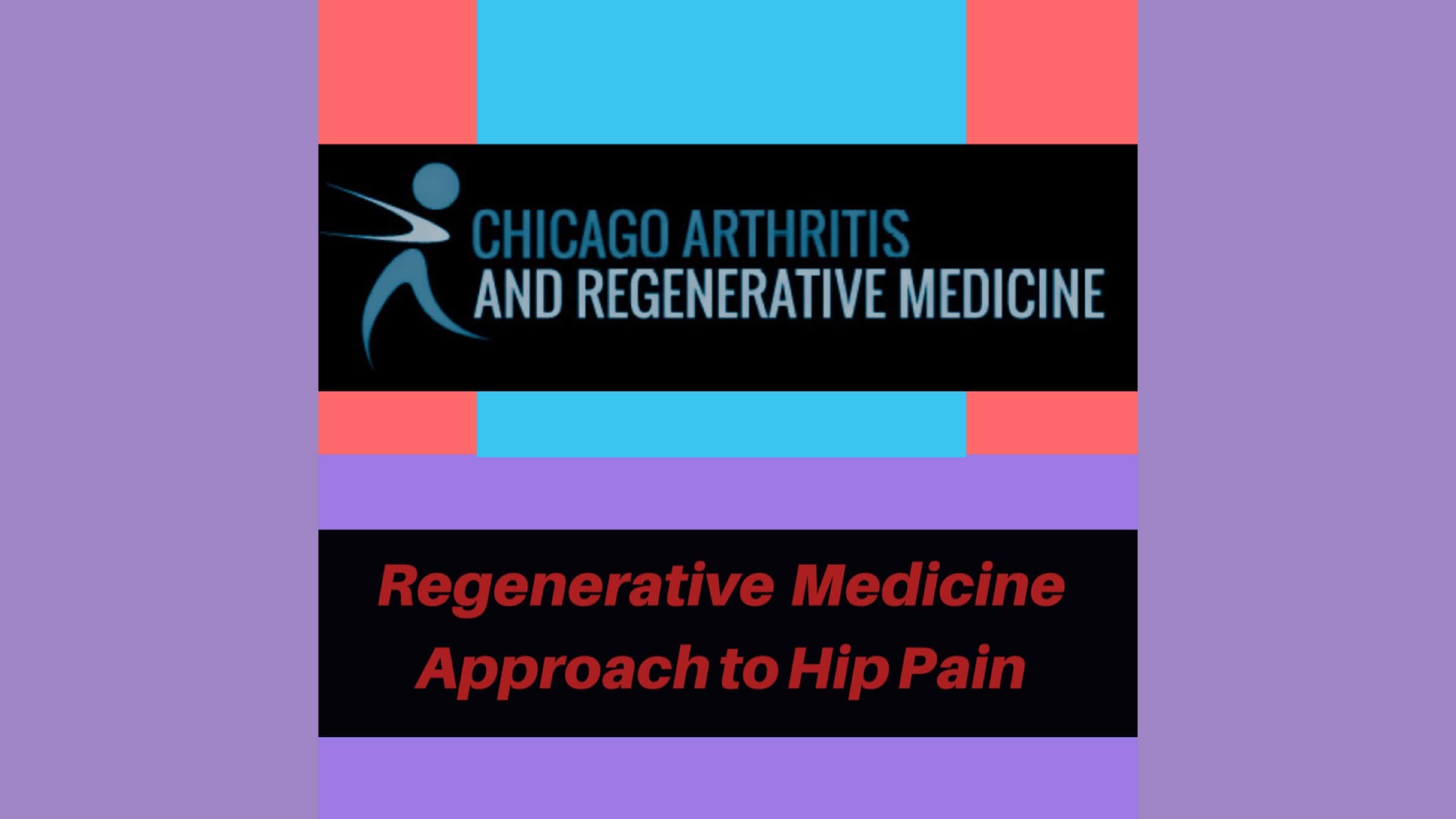 Regenerative Medicine approach to Hip pain- PRP treatment.