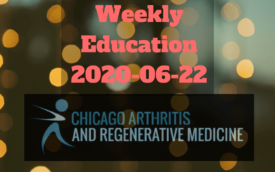 Weekly Education meeting 2020-06-22