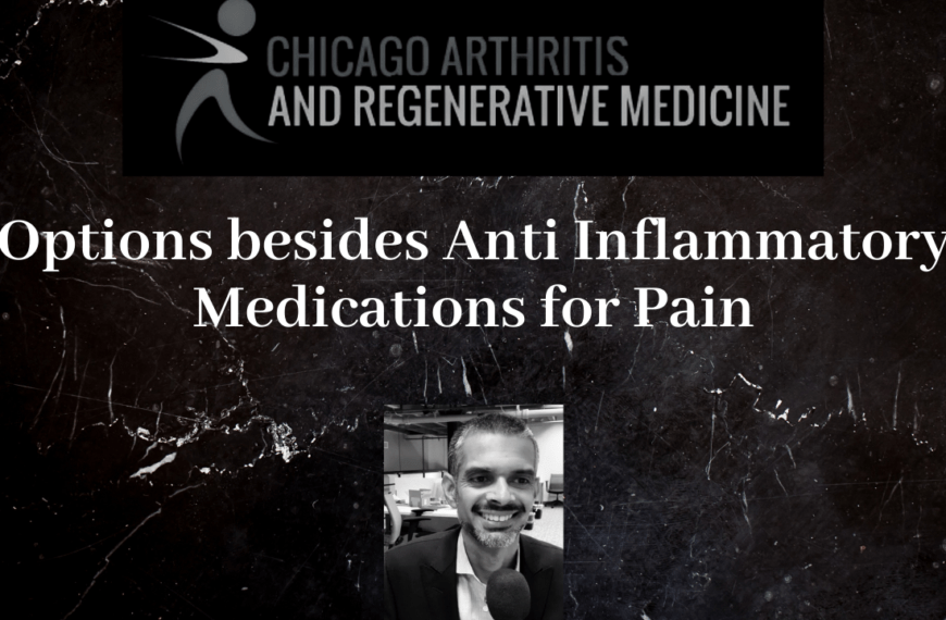 Options for Pain Besides Anti Inflammatory medications