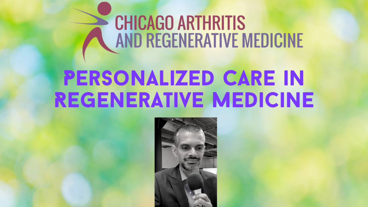 Personalized Care in Regenerative Medicine
