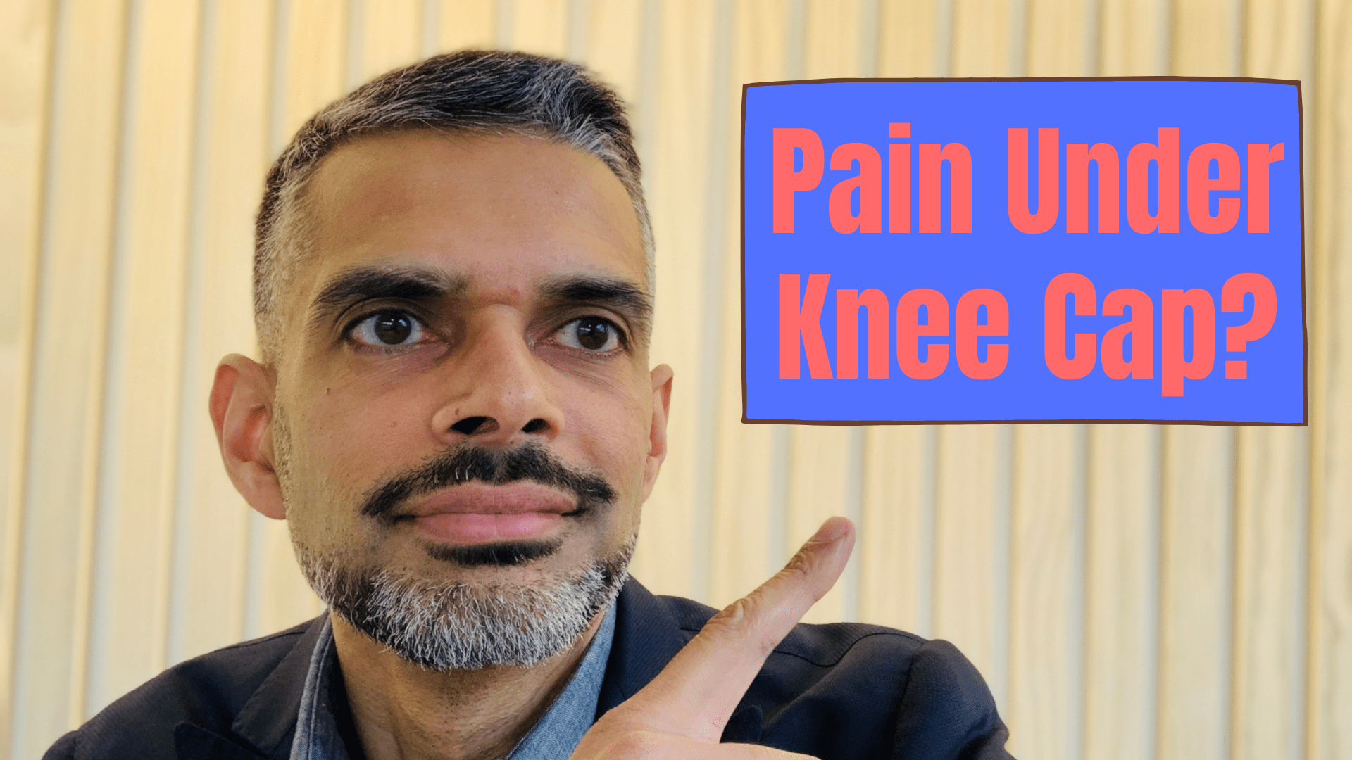 Why Do I Have Pain Under My Knee Cap?