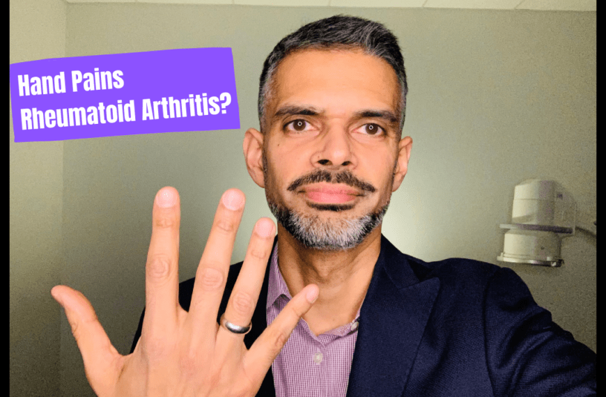 How do I know whether my Hand pains are from Rheumatoid Arthritis?