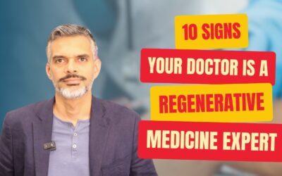 10 Signs Your Doctor is a Regenerative Medicine Expert