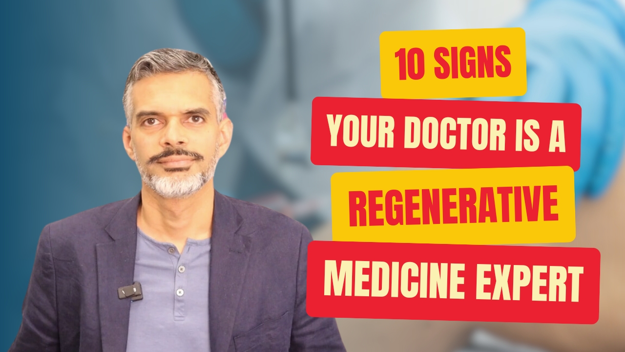 10 Signs Your Doctor is a Regenerative Medicine Expert