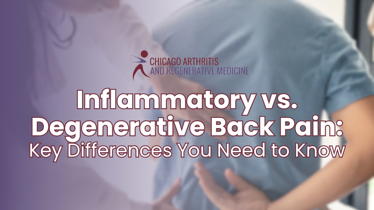 Inflammatory vs. Degenerative Back Pain: Key Differences You Need to Know