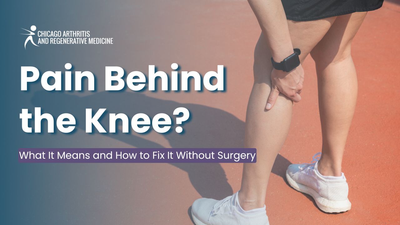 Pain Behind the Knee? What It Means and How to Fix It Without Surgery