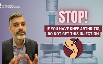 Stop! If You Have Knee Arthritis, Don’t Get This Injection
